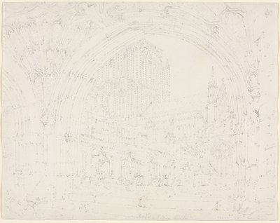 Katedra w Hereford, ok. 1930 r. 1793. autorstwa Joseph Mallord William Turner