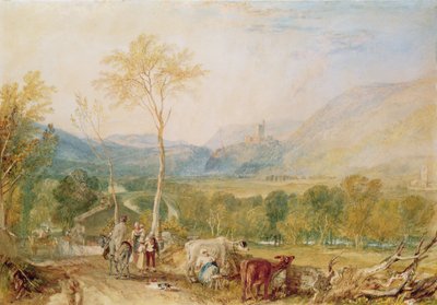 Zamek Hornby autorstwa Joseph Mallord William Turner