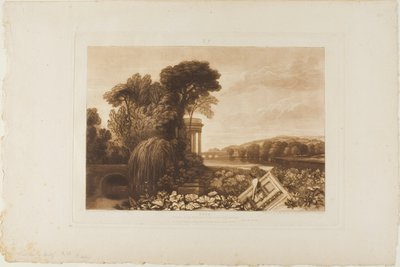 Izyda, tablica 68 z Księgi Studiów autorstwa Joseph Mallord William Turner