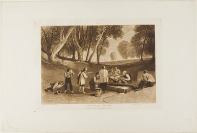 Juvenile Tricks, tablica 22 z Księgi Studiów autorstwa Joseph Mallord William Turner