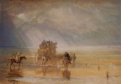 Piaski Lancaster, 1816-1825 autorstwa Joseph Mallord William Turner