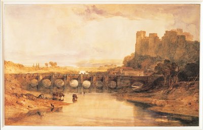 Zamek Ludlow, 1800 autorstwa Joseph Mallord William Turner