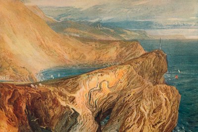 Zatoka Lulworth, 1909 autorstwa Joseph Mallord William Turner