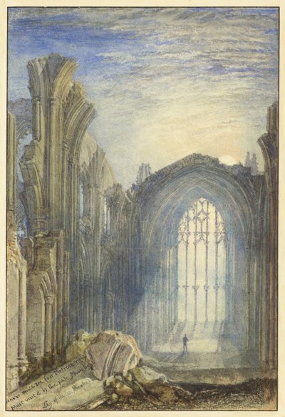 Opactwo Melrose autorstwa Joseph Mallord William Turner