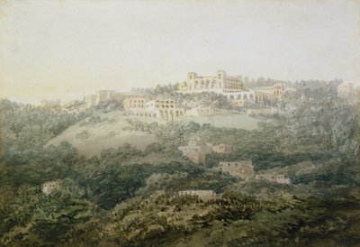 Monte Cassino autorstwa Joseph Mallord William Turner