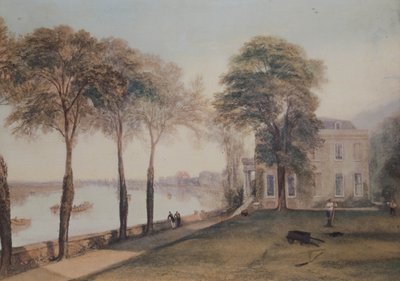 Taras Mortlake: Wczesny letni poranek, 1826 autorstwa Joseph Mallord William Turner