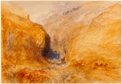 Górzysty krajobraz / autorstwa Turnera. autorstwa Joseph Mallord William Turner