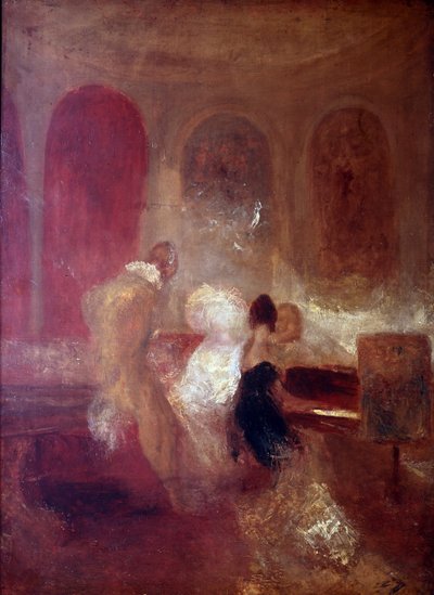 Music Party, Zamek East Cowes, ok. 1835 r. autorstwa Joseph Mallord William Turner