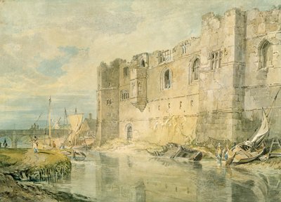 Newark-upon-Trent, ok. 1796 (akwarela nad grafitem na papierze) autorstwa Joseph Mallord William Turner