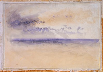 Off the Coast: Pejzaż morski i chmury autorstwa Joseph Mallord William Turner