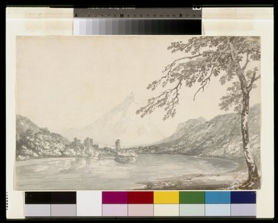 Na Aar między Unterseen i jeziorem Brienz autorstwa Joseph Mallord William Turner