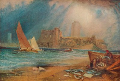 Zamek Pembroke, Walia, ok. 1829 r. autorstwa Joseph Mallord William Turner
