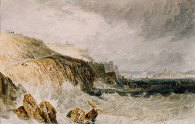 Cytadela Plymouth, wichura, 1815 autorstwa Joseph Mallord William Turner