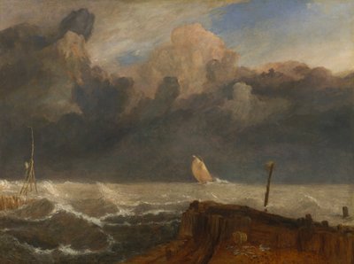 Port Ruysdael [1827, Royal Academy of Arts, Londyn, katalog wystawy] autorstwa Joseph Mallord William Turner