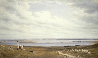 Portsmouth z Portsdown Hill autorstwa Joseph Mallord William Turner