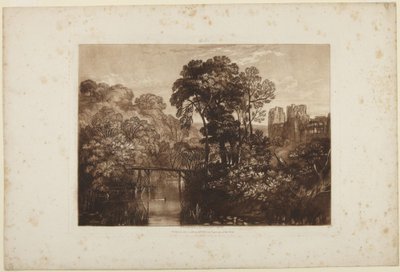 Zamek Raglan autorstwa Joseph Mallord William Turner