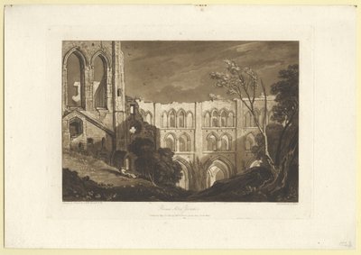 Opactwo Rywale autorstwa Joseph Mallord William Turner