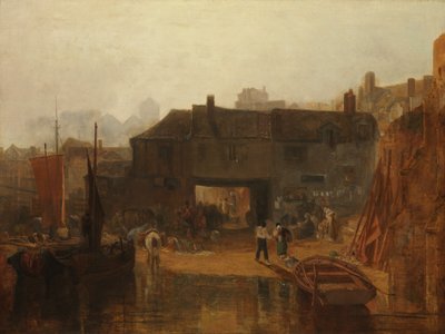 Saltash z promem wodnym, Kornwalia, 1811. autorstwa Joseph Mallord William Turner