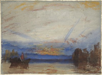 Zachód słońca autorstwa Joseph Mallord William Turner