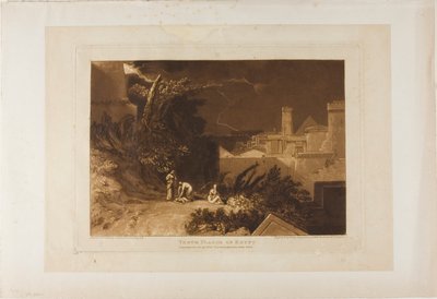 Dziesiąta Plaga Egipska, tablica 61 z Liber Studiorum autorstwa Joseph Mallord William Turner