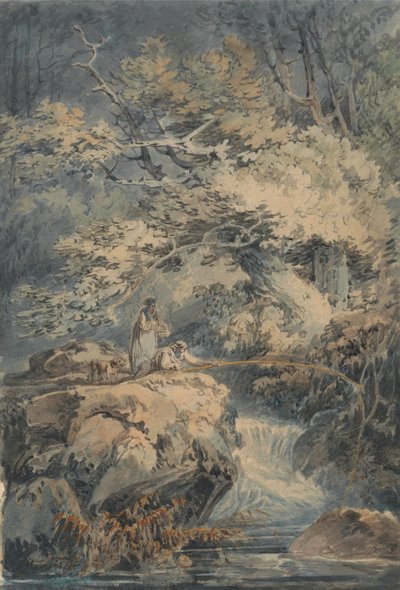 Wędkarz autorstwa Joseph Mallord William Turner