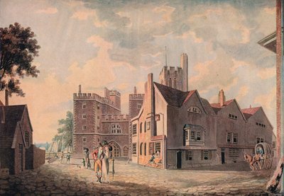 Pałac Arcybiskupów, Lambeth, 1909 autorstwa Joseph Mallord William Turner