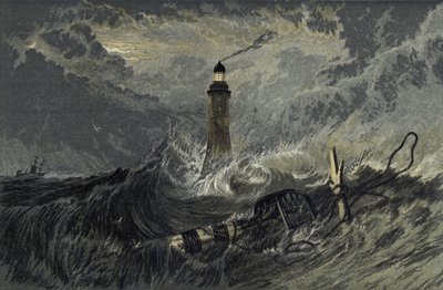 Latarnia morska Eddystone autorstwa Joseph Mallord William Turner