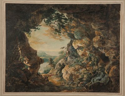 Usta Avon, niedaleko Bristolu, widziane z Klifów poniżej Clifton autorstwa Joseph Mallord William Turner