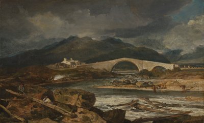 Tummel Bridge, Perthshire [1985, Cormack, YCBA Concise Catalogue]polonês autorstwa Joseph Mallord William Turner