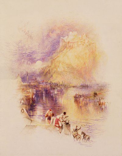 Bez tytułu (ołówek kolorowy na papierze) autorstwa Joseph Mallord William Turner