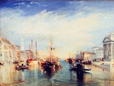 Wenecja, z kruchty Madonna della Salute, c1835 autorstwa Joseph Mallord William Turner