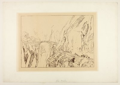 Via Mala autorstwa Joseph Mallord William Turner