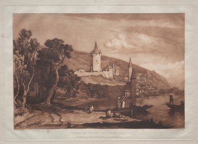 Miasto Thun autorstwa Joseph Mallord William Turner