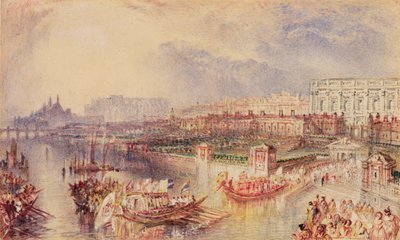 Whitehall, ok. 1835 (akwarela na papierze) autorstwa Joseph Mallord William Turner