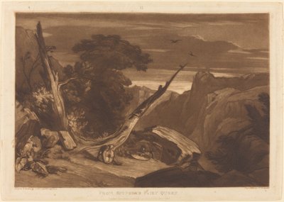 Od Królowej Wróżek Spensera autorstwa Joseph Mallord William Turner and Thomas Hodgetts