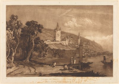 Miasto Thun autorstwa Joseph Mallord William Turner and Thomas Hodgetts