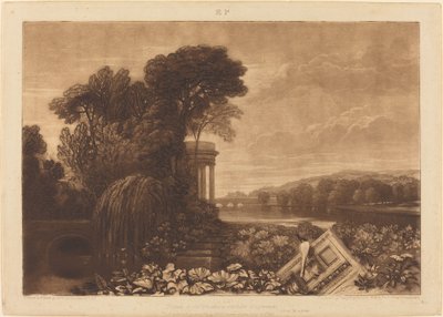 Izyda autorstwa Joseph Mallord William Turner and William Say