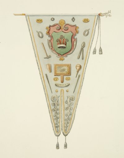 Sztandar firmy Wire-Drawers z Bristolu autorstwa Joseph Manning