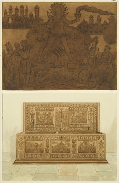Old Oak Chest in Orphan Asylum, Hook
