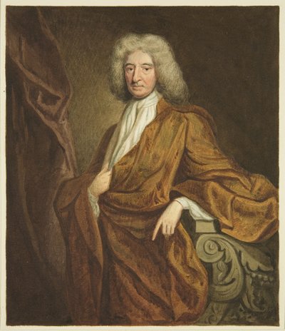Portret w Council House Edwarda Colstona (ołówek i akwarela na papierze) autorstwa Joseph Manning