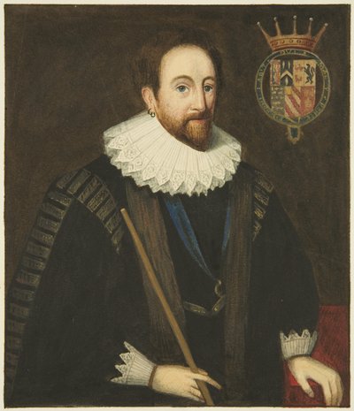 Portret w Domu Rady hrabiego Pembroke (akwarela na papierze) autorstwa Joseph Manning