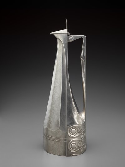 Karafka do wina, ok. 1901 (cyna) autorstwa Joseph Maria Olbrich