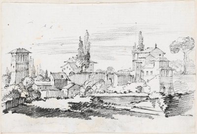 Domy we Włoszech autorstwa Joseph Marie Vien