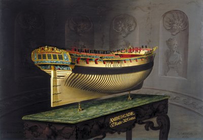HMS Ambuscade, 1775 autorstwa Joseph Marshall