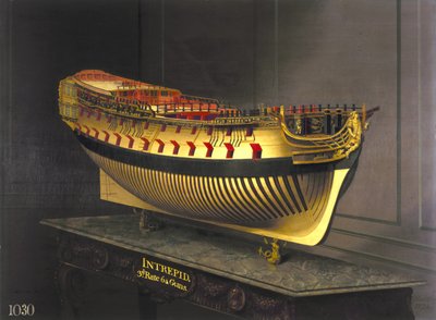 HMS Nieustraszony, 1773-75 autorstwa Joseph Marshall