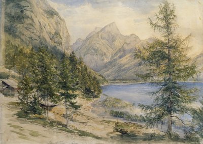 Jezioro Leopoldsteinersee autorstwa Joseph Martin Höger