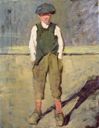 Bretoński chłopak autorstwa Joseph Milner Kite