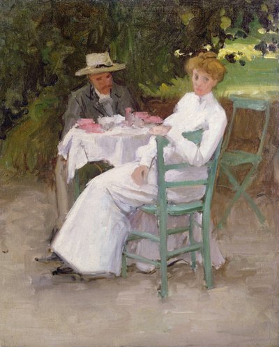 Popołudniowa herbata autorstwa Joseph Milner Kite