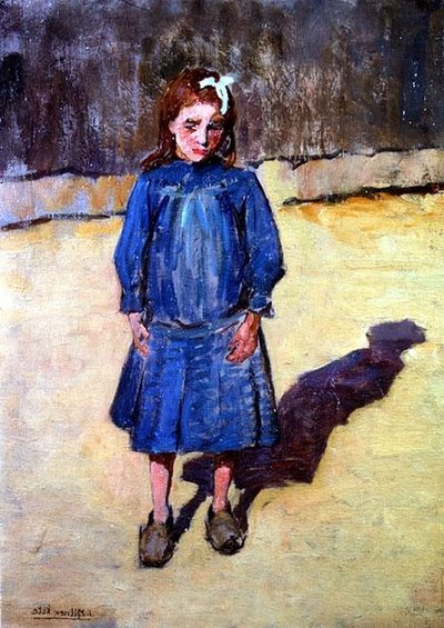Niebieska Sukienka autorstwa Joseph Milner Kite
