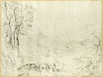 Miasto i zamek Hay autorstwa Joseph Murray Ince